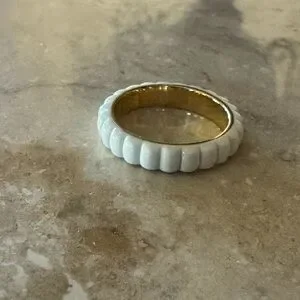 Mejuri | Jewelry | Mejuri Charlotte Slim Enamel Ring In